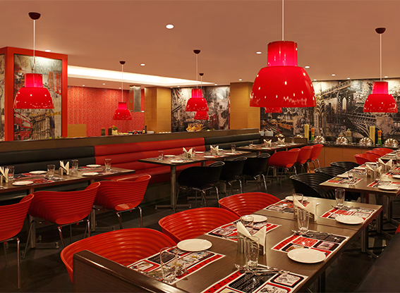 cafe near Delhi Airport